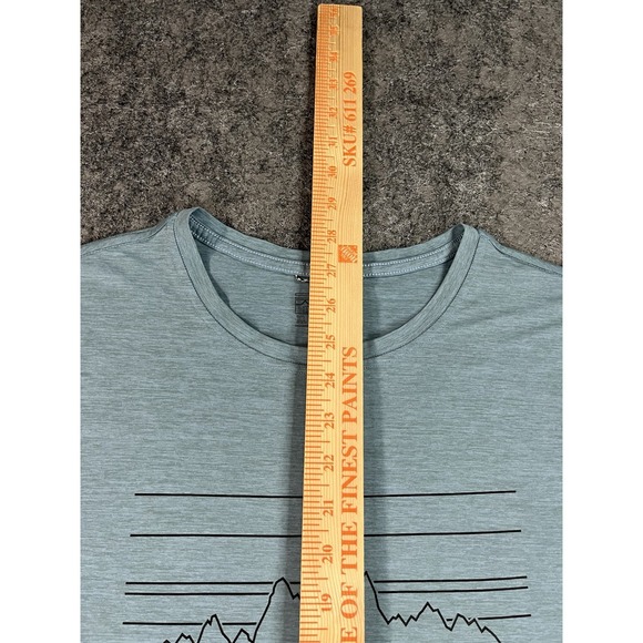 Patagonia Capilene Cool Daily Shirt Mens XL Mountain Graphic Short Sleeve EUC - Picture 6 of 7